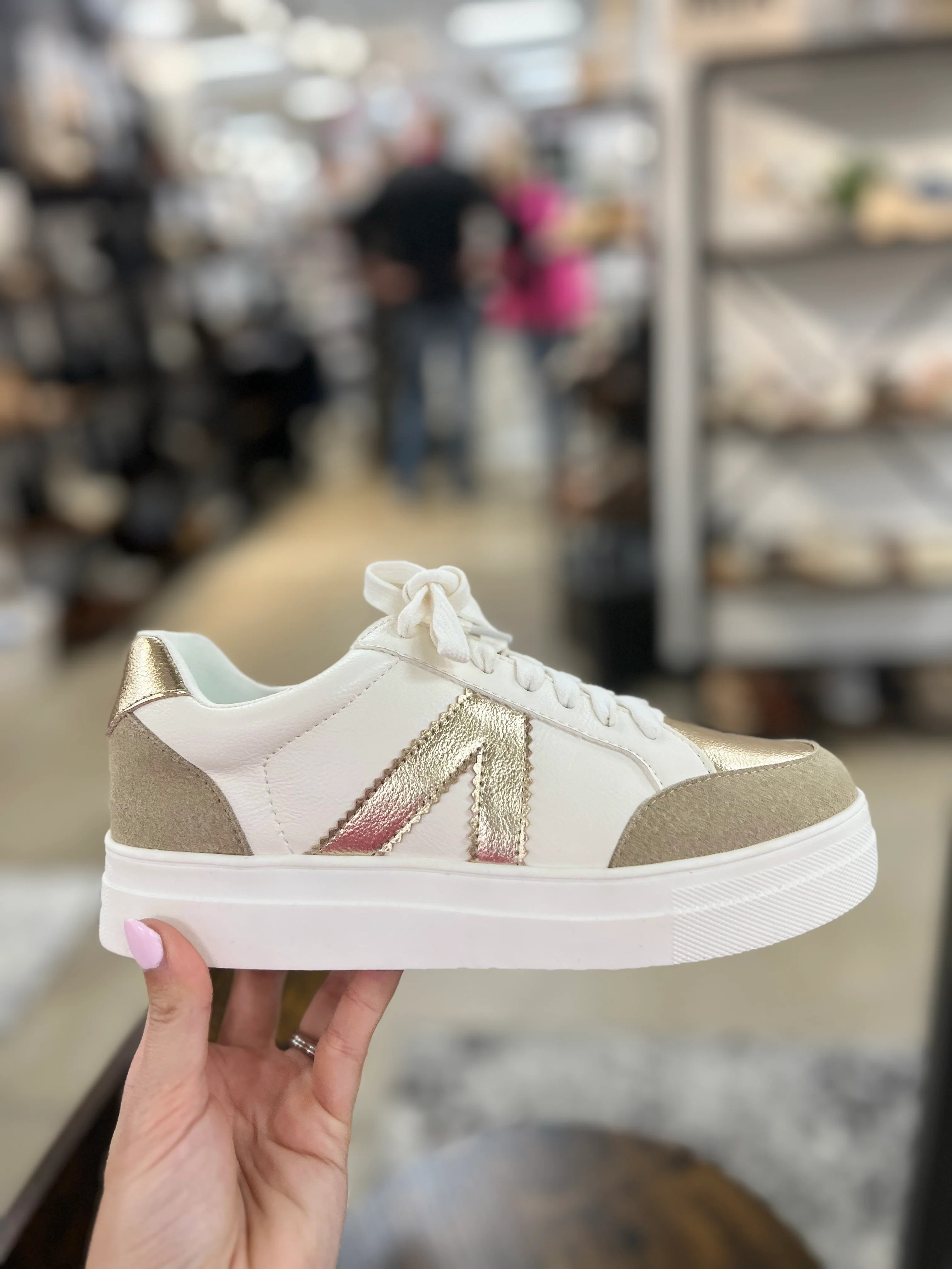 Astra Sneaker - White Multi | Pink Creek