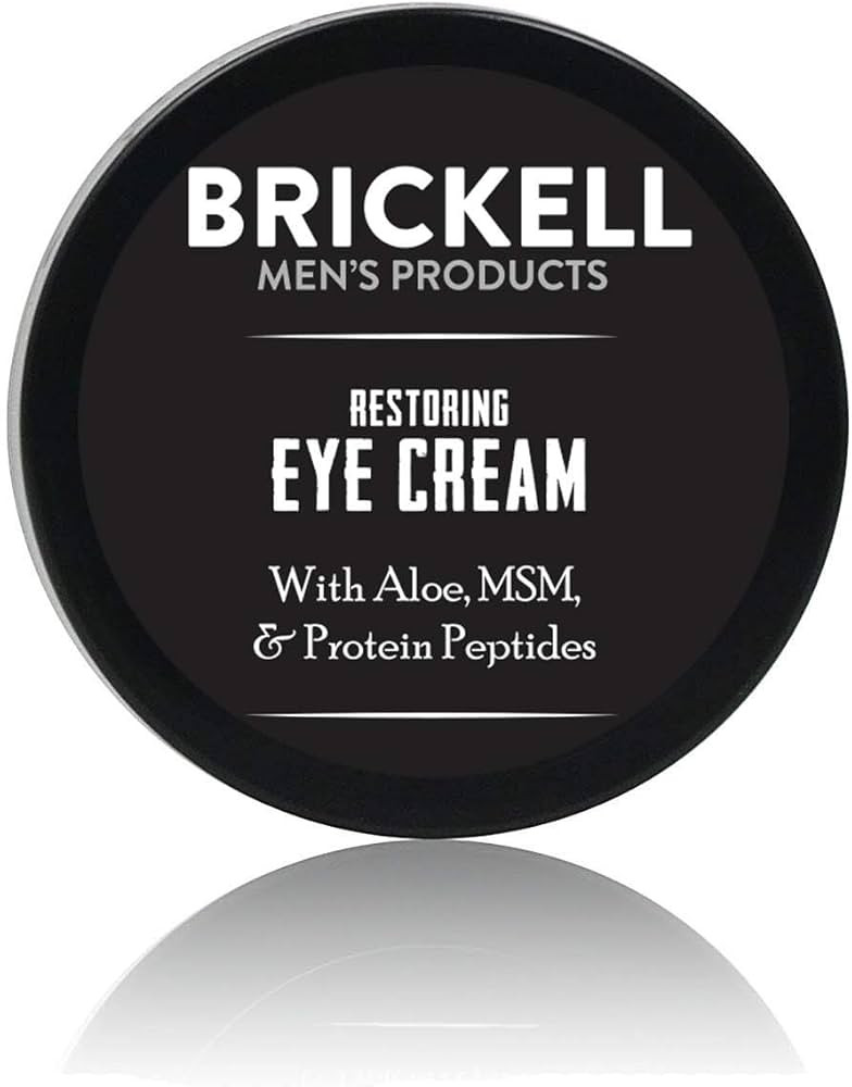 Brickell Men's Restoring Under Eye Cream for Men, Natural and Organic Anti Aging Eye Balm To Redu... | Amazon (US)