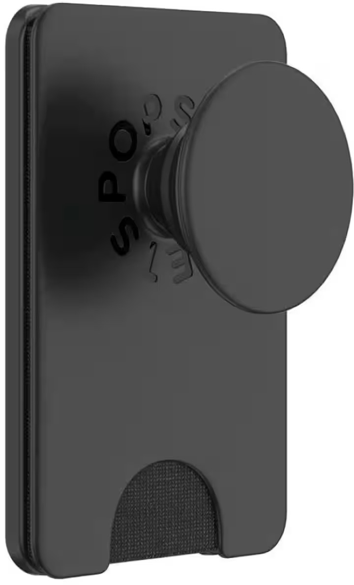 PopSockets MagSafe PopWallet+ Cell Phone Wallet & Grip, with Adapter Ring Black 806922 - Best Buy | Best Buy U.S.