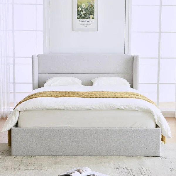 Gaillarde Hydraulic Lift Up Storage Upholstered Platform Bed | Wayfair North America