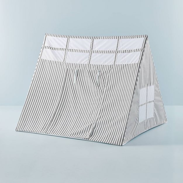 Kid's Striped Stargazing Play Tent White/Gray - Hearth & Hand™ with Magnolia | Target