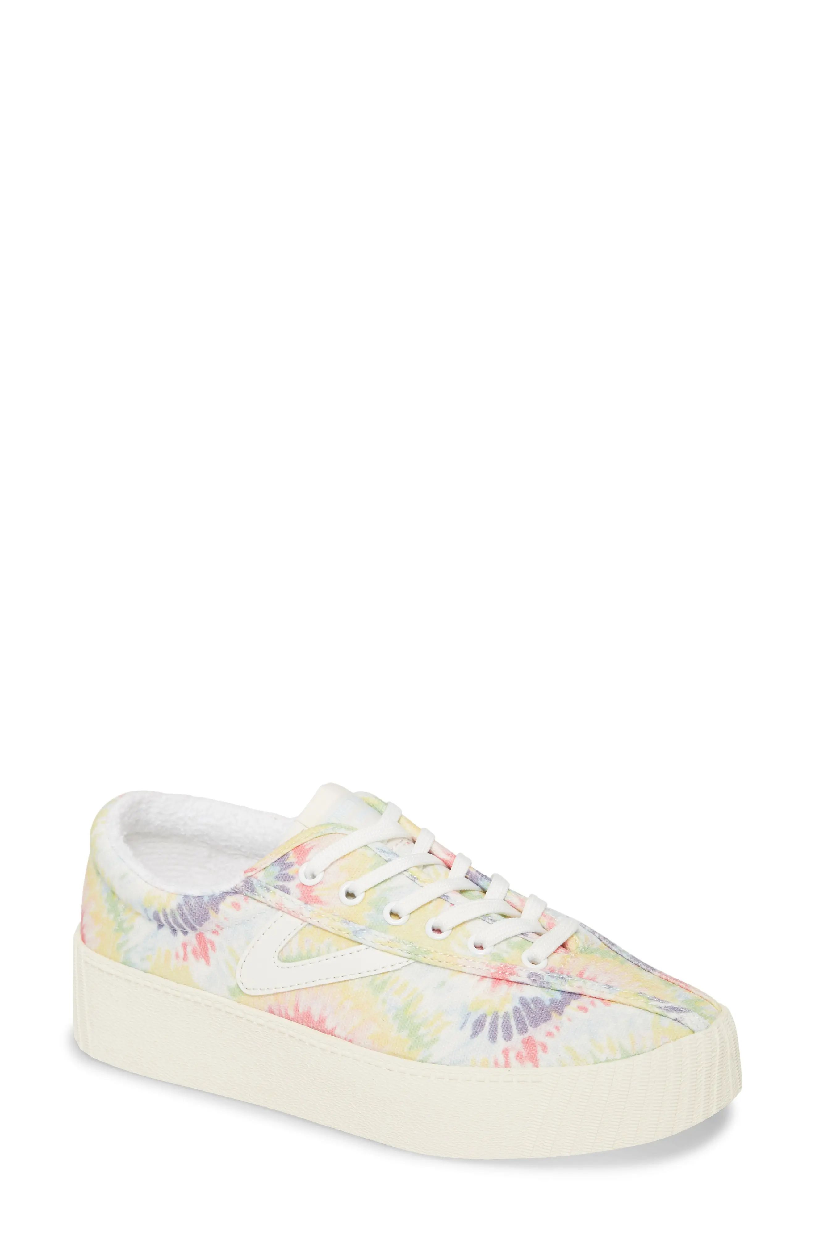 Women's Tretorn Nylite 12 Bold Platform Sneaker, Size 5.5 M - White | Nordstrom