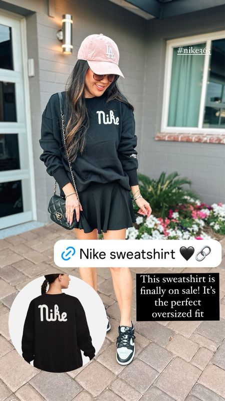 Nike Sweatshirt
On sale
Casual style athleisure 
Oversized sweatshirt 

#LTKActive #LTKFindsUnder100 #LTKSummerSales