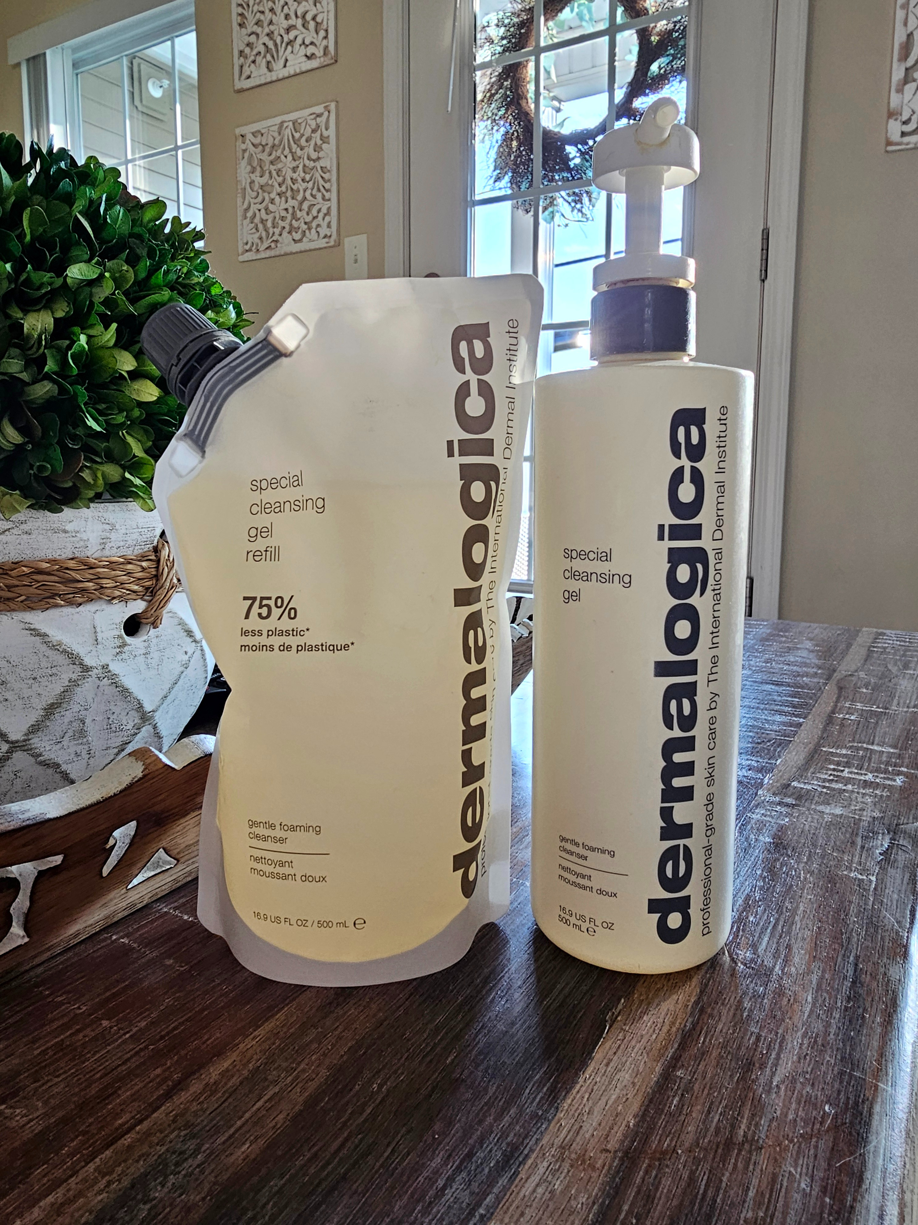 ✨ One cleanser. Twenty years. Zero regrets.

As a licensed esthetician, I've tried countless cleansers over the years, yet this has remained a staple - Dermalogica Special Cleansing Gel. It's been a part of my skincare arsenal and skincare routine for over 20 years.

Why I love it:

✔️ Soap-free formula that cleanses without stripping your skin
✔️ Naturally foaming with Quillaja Saponaria (Soapbark Extract) to gently lift away impurities
✔️ Balm Mint and Lavender help calm and refresh the skin
✔️ Leaves skin feeling clean, balanced, and comfortable—not tight or dry
✔️ Suitable for nearly every skin type, making it one of my favorite recommendations for clients

💚 Bonus: Dermalogica now offers a refill pouch, which costs less than purchasing a new pump bottle while also using 75% less plastic. Simply refill your existing bottle, save money, and reduce waste—a win for your skincare routine and the environment.

When clients ask me for a cleanser that's effective, gentle, and dependable, this is still one of my first recommendations after two decades.

Have you tried Special Cleansing Gel yet? Let me know what you think! ✨

#Dermalogica #SpecialCleansingGel #SkincareRoutine #LicensedEsthetician #HealthySkin  #GentleCleanser #ProfessionalSkincare #BeautyFavorites #SustainableBeauty  #EstheticianApproved #GlowingSkin #SkincareEssentials 

 #LTKmorningroutine #LTKselfcare #LTKBeauty