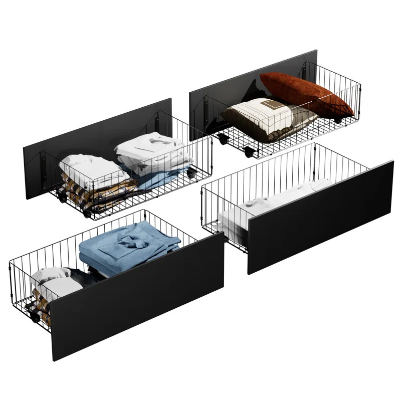 17 Stories Underbed Storage Set (Set of 4) | Wayfair North America