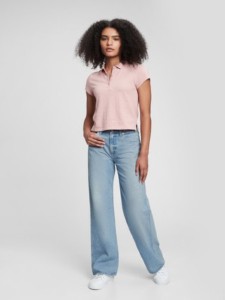 Teen Relaxed Vintage Jeans with Washwell&#153 | Gap (US)