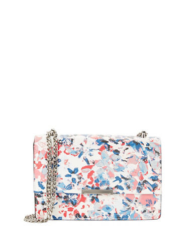 IVANKA TRUMP Mara Floral Leather Convertable Crossbody | Lord & Taylor