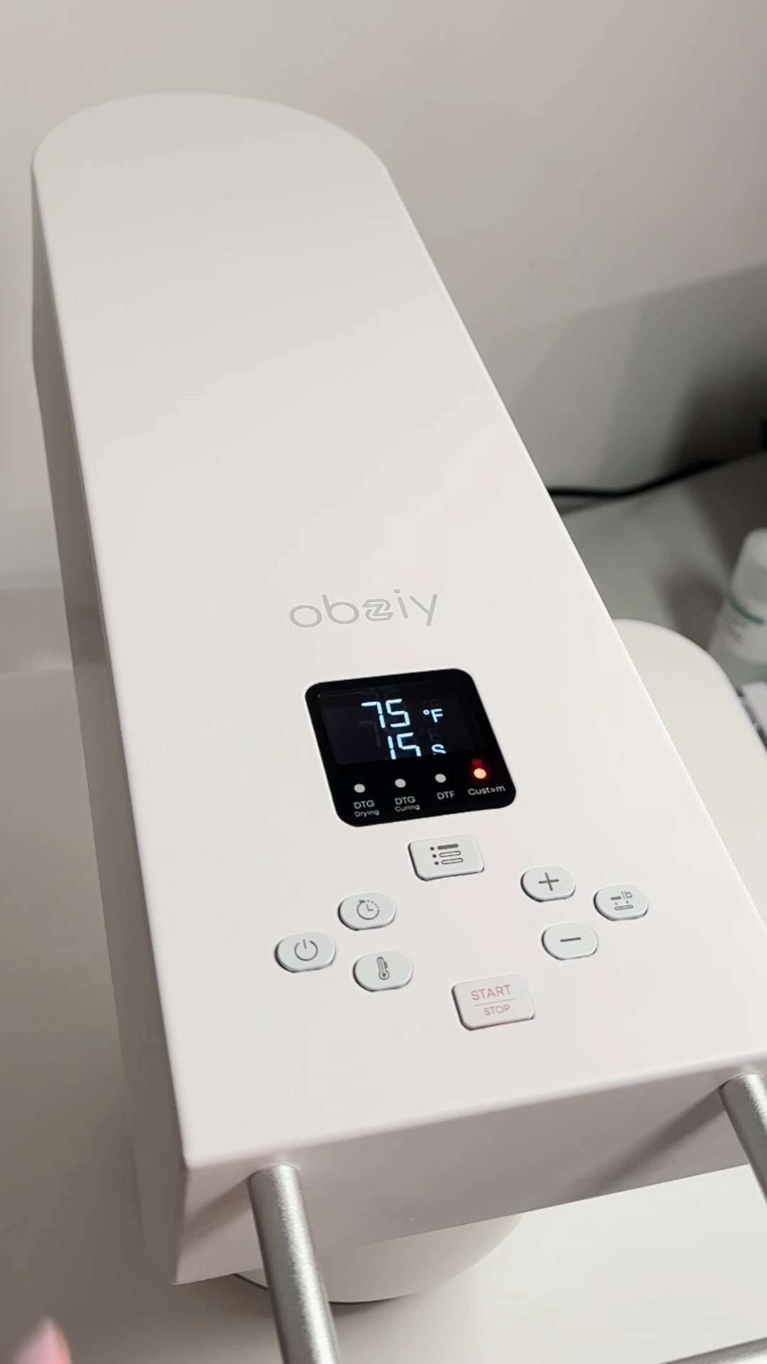 Craft room upgrade unlocked with this Obziy Auto Heat Press Machine! 🖤🔥 I’ve been loving this for my DTF, sublimation, and heat transfer projects lately, and I especially love the built in DTF mode for making my transfers come out so nice and consistent. ✨🖨️ #LTKCreators #LTKHome #LTKFindsUnder100 #LTKStyleTip #LTKSaleAlert 

 #LTKdayinmylife #LTKootd #LTKHome