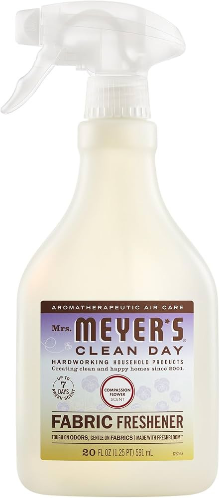 MRS. MEYER'S CLEAN DAY Fabric Freshener, Compassion Flower Scent, 20 Ounce Bottle | Amazon (US)