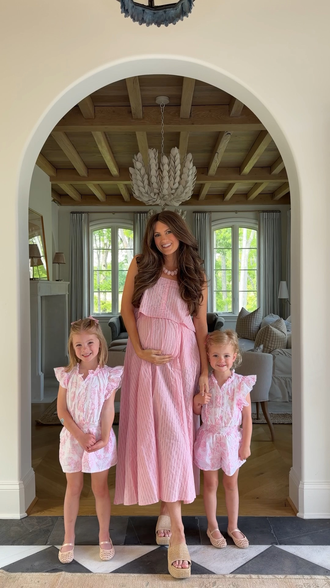Sized up in this pink set for pregnancy 💕

#LTKootd #LTKKids #LTKBump