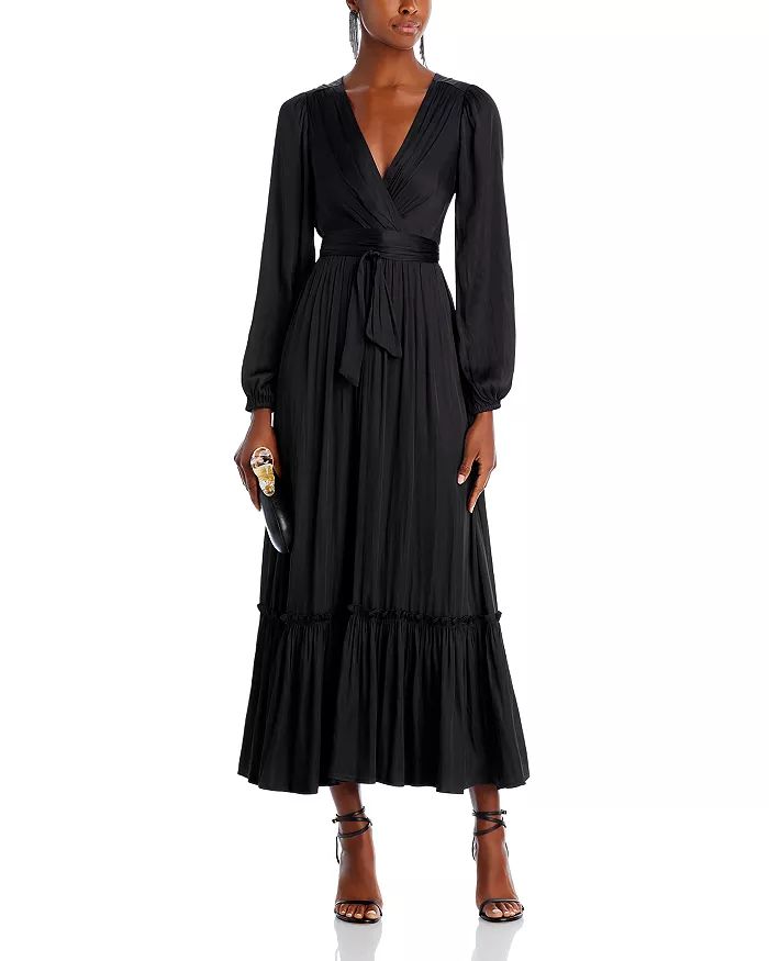 AQUA Tie Waist Maxi Dress - 100% Exclusive Back to results -  Women - Bloomingdale's | Bloomingdale's (US)