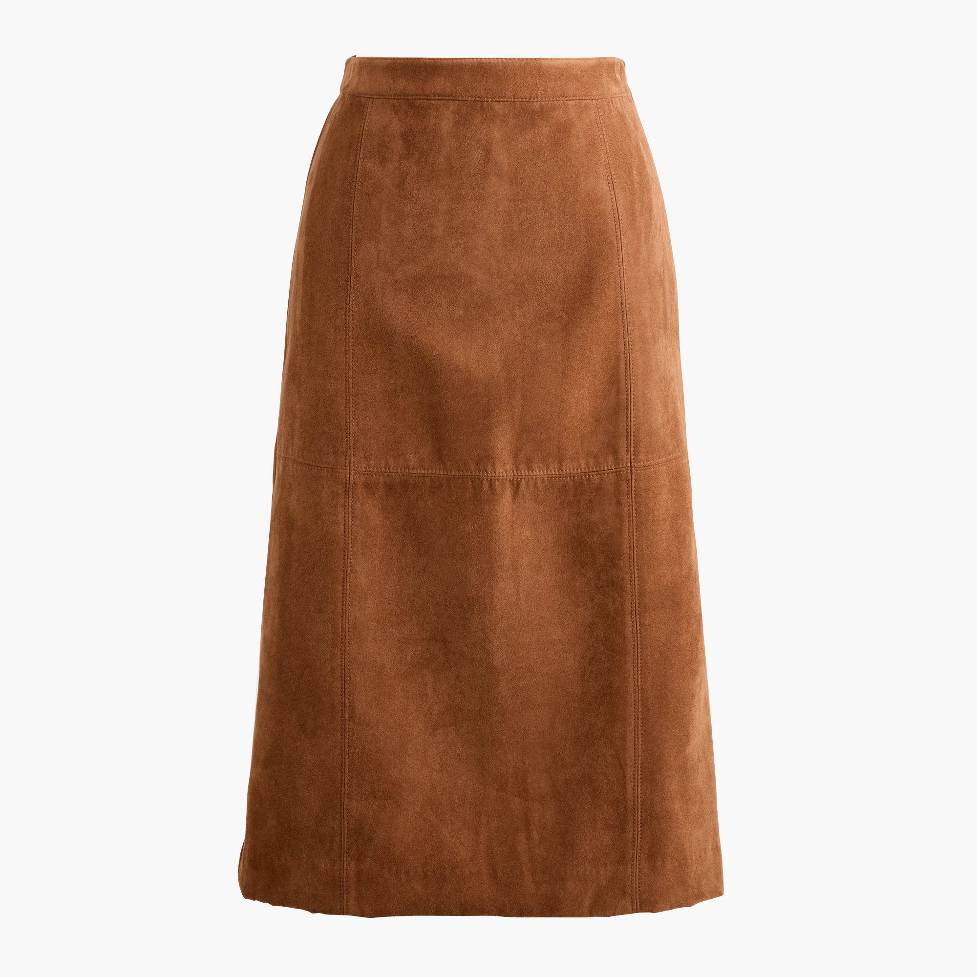 Sueded midi skirt | J.Crew Factory