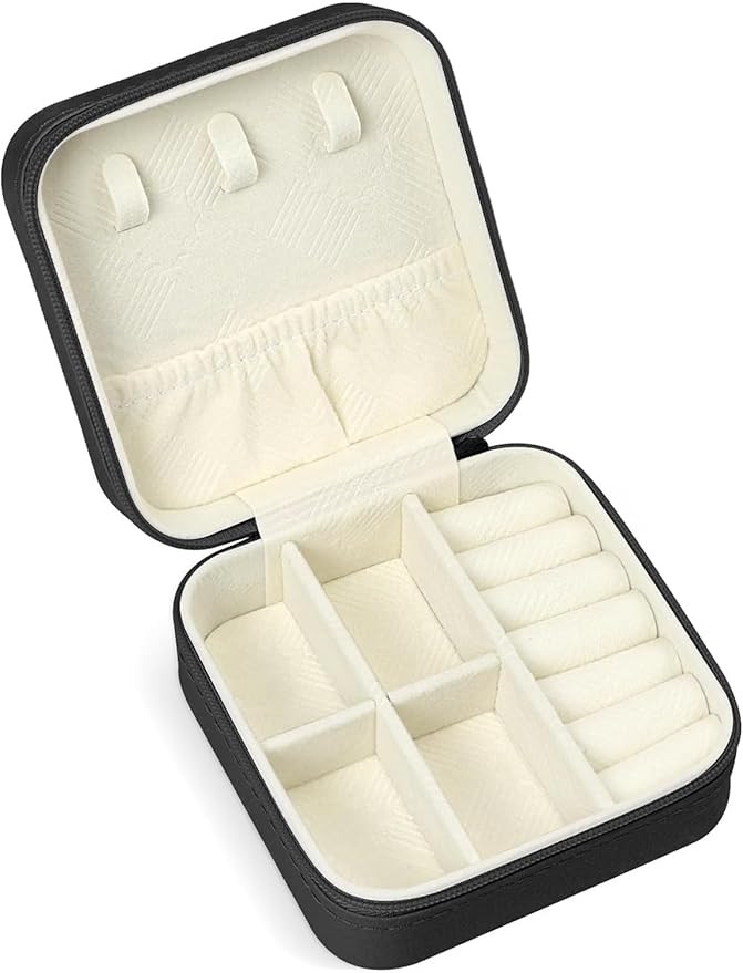 Travel Jewelry Case, Travel Jewelry Box, Mini Jewelry Travel Case, Jewelry Organizer Case, Portab... | Amazon (US)