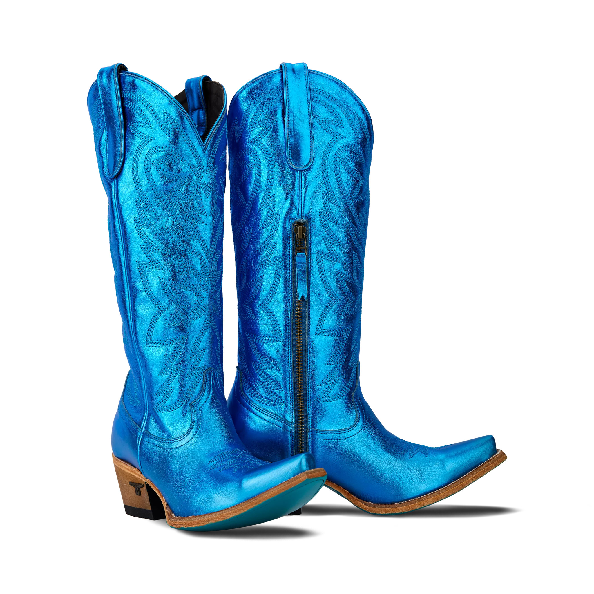 Smokeshow Boot - Cobalt Metallic | Lane Boots