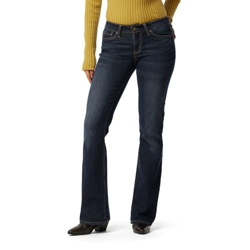 Levi Strauss Signature Gold Women's Mid-Rise Bootcut Jeans Stretch Denim, (Also Available In Plus), Stormy Sky-waterless, 10 Short | Amazon (US)