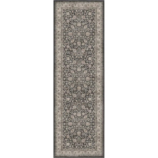 Dyrk Rome Vintage Oriental Persian Black Rug | Wayfair North America