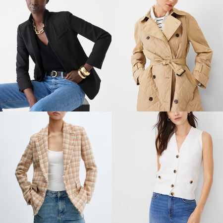 Perfect winter/spring bridge pieces!  Loving this cute sweater vest that can be worn alone or layered!

#blazer #trenchcoat #datenight #workoutfit #springoutfit

#LTKfindsunder100 #LTKover40