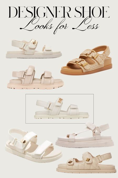 Designer Shoe Looks for Less - Dior Dad Sandal! #kathleenpost #designershoe #lookforless

#LTKstyletip #LTKSeasonal #LTKshoecrush