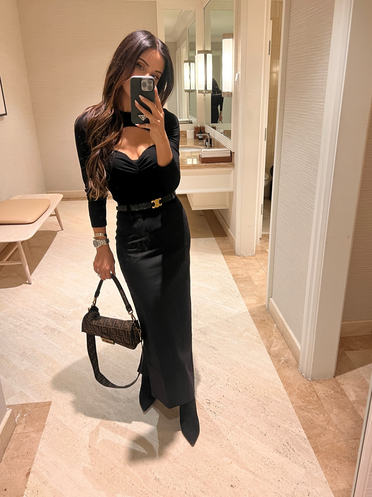 Date night - pencil skirt bodysuit edition! Im wearing an XS in the skirt 

#LTKHoliday #LTKCyberWeek #LTKstyletip