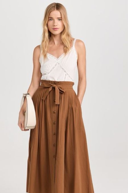A summer skirt is always a must. Shop my newest Shopbop skirt finds below. 

#LTKStyleTip #LTKSeasonal #LTKBeauty