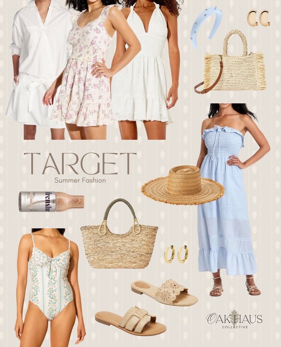 #ad Get ready for summer with these favorites from @Target 

Target, Summer, Fashion, Dress, Sandals, Swimwear, Bag, Accessories, Outfit, Style, Fashion

#LTKSwim #LTKSeasonal #LTKgrwm