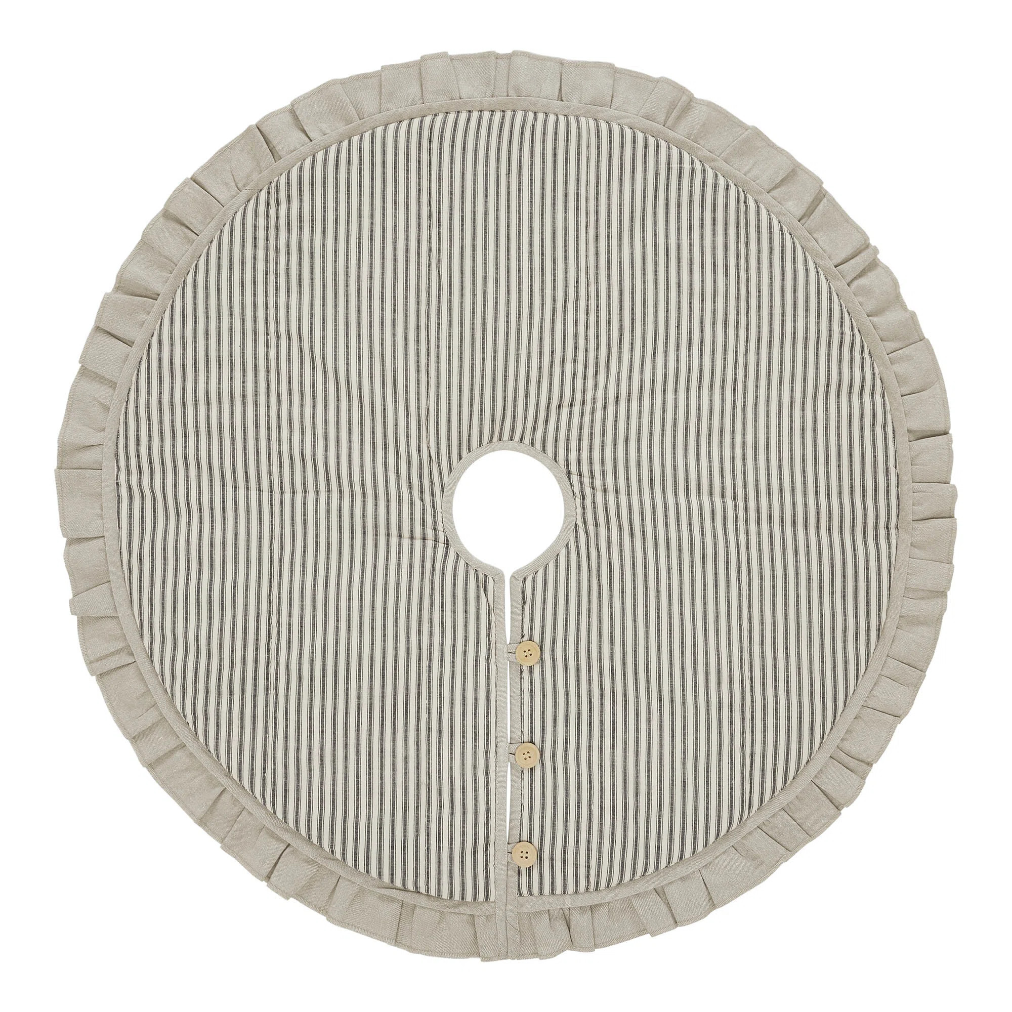 VHC Brands Sawyer Mill Ticking Tree Skirts | Wayfair | Wayfair North America
