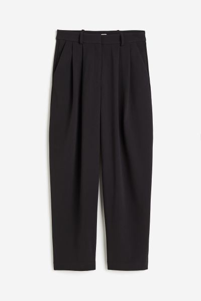 Tapered twill trousers | H&M (UK, MY, IN, SG, PH, TW, HK)