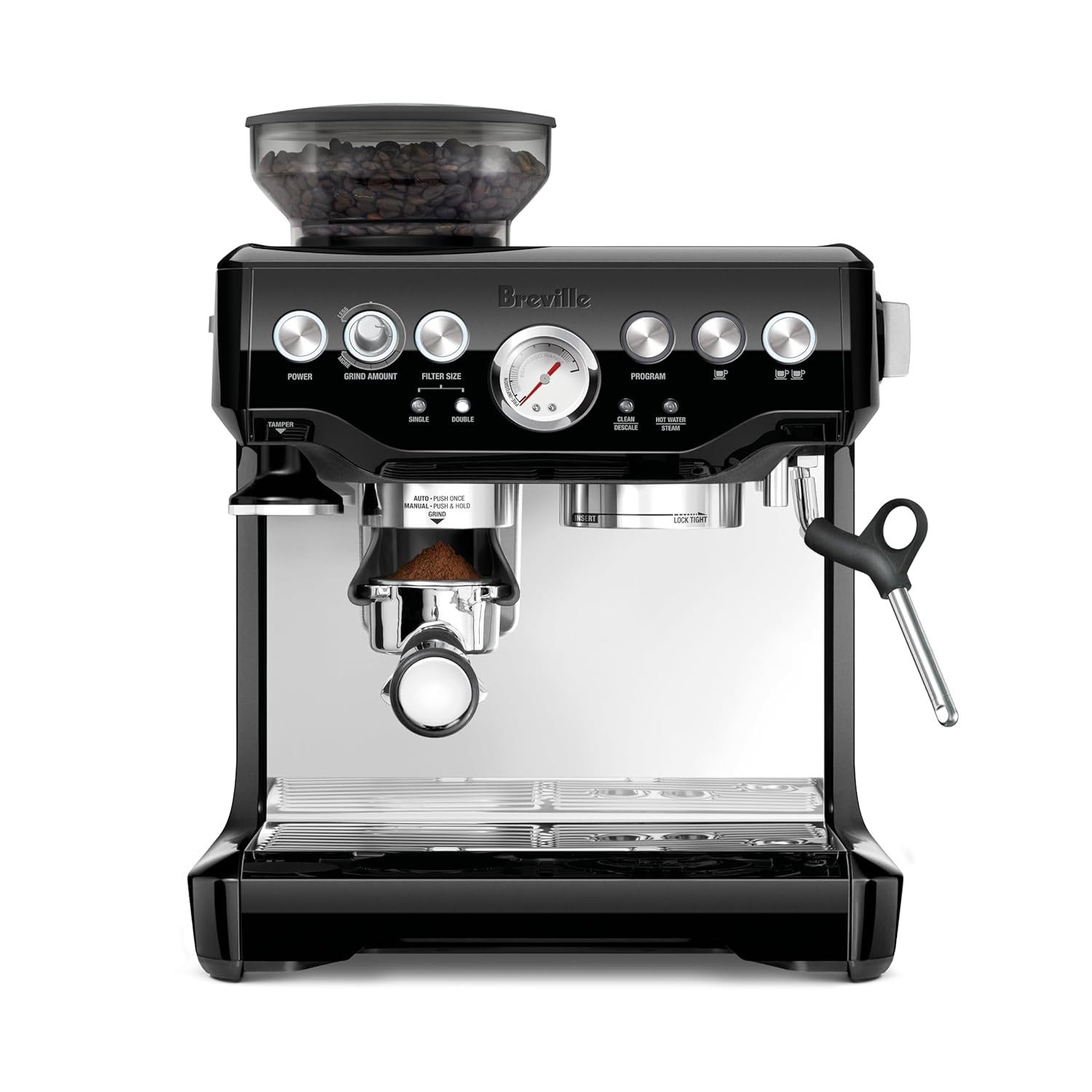 Breville BES870BSXL Barista Express Espresso Machine, Black Sesame | Amazon (US)