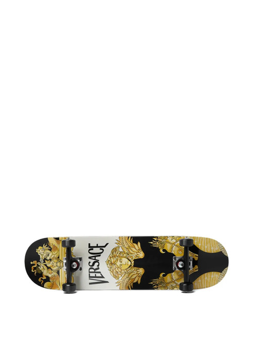 Versace Barocco-print Skateboard  | Neutrals | FARFETCH CA