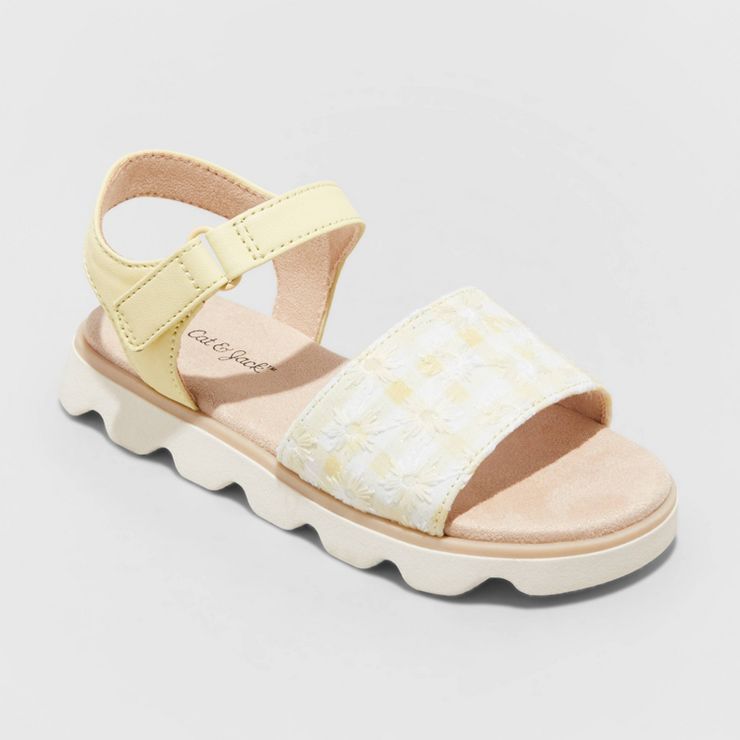Toddler Girls' Penelope Ankle Strap Sandals - Cat & Jack™ | Target