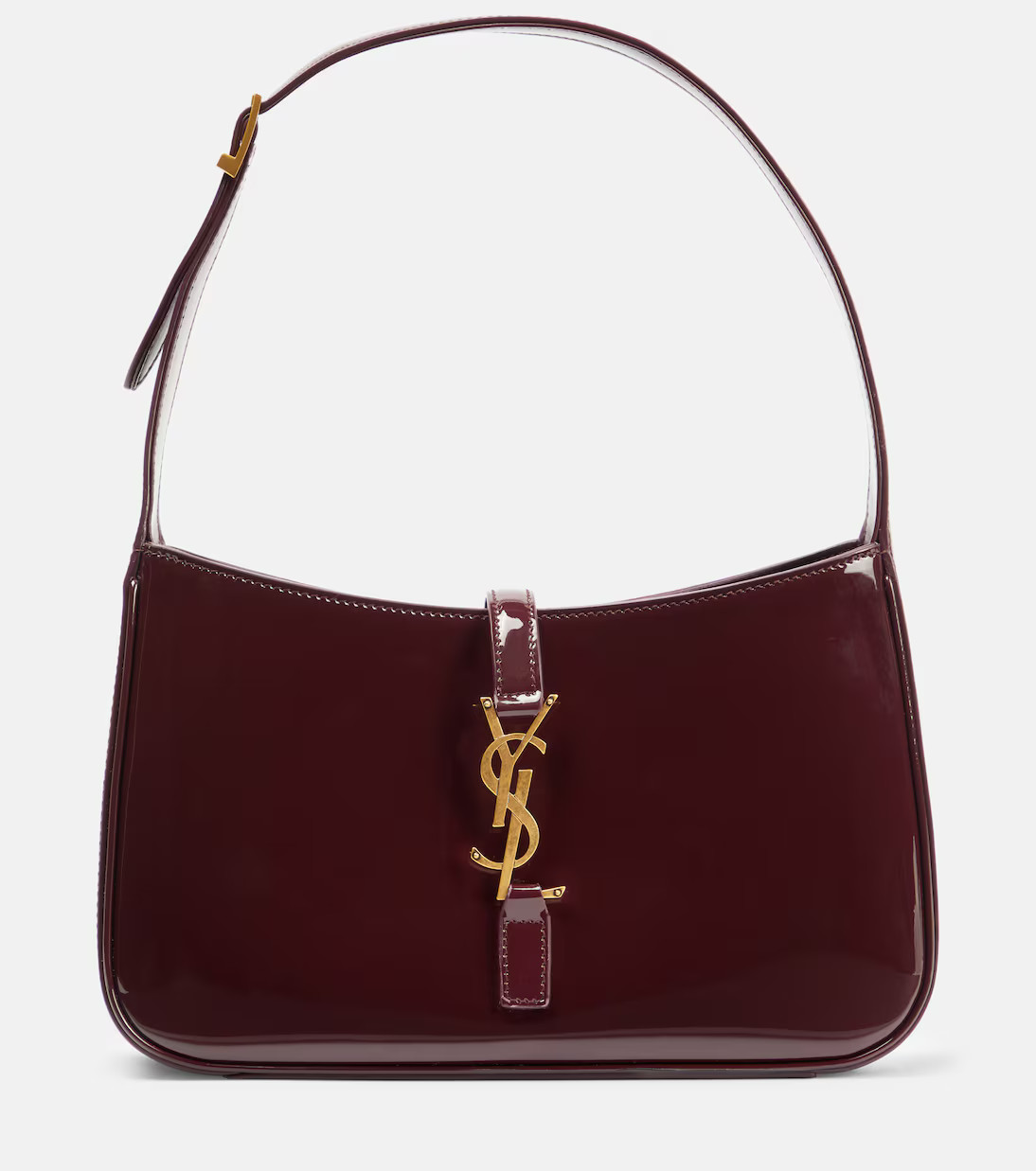 Le 5 à 7 patent leather shoulder bag | Mytheresa (UK)
