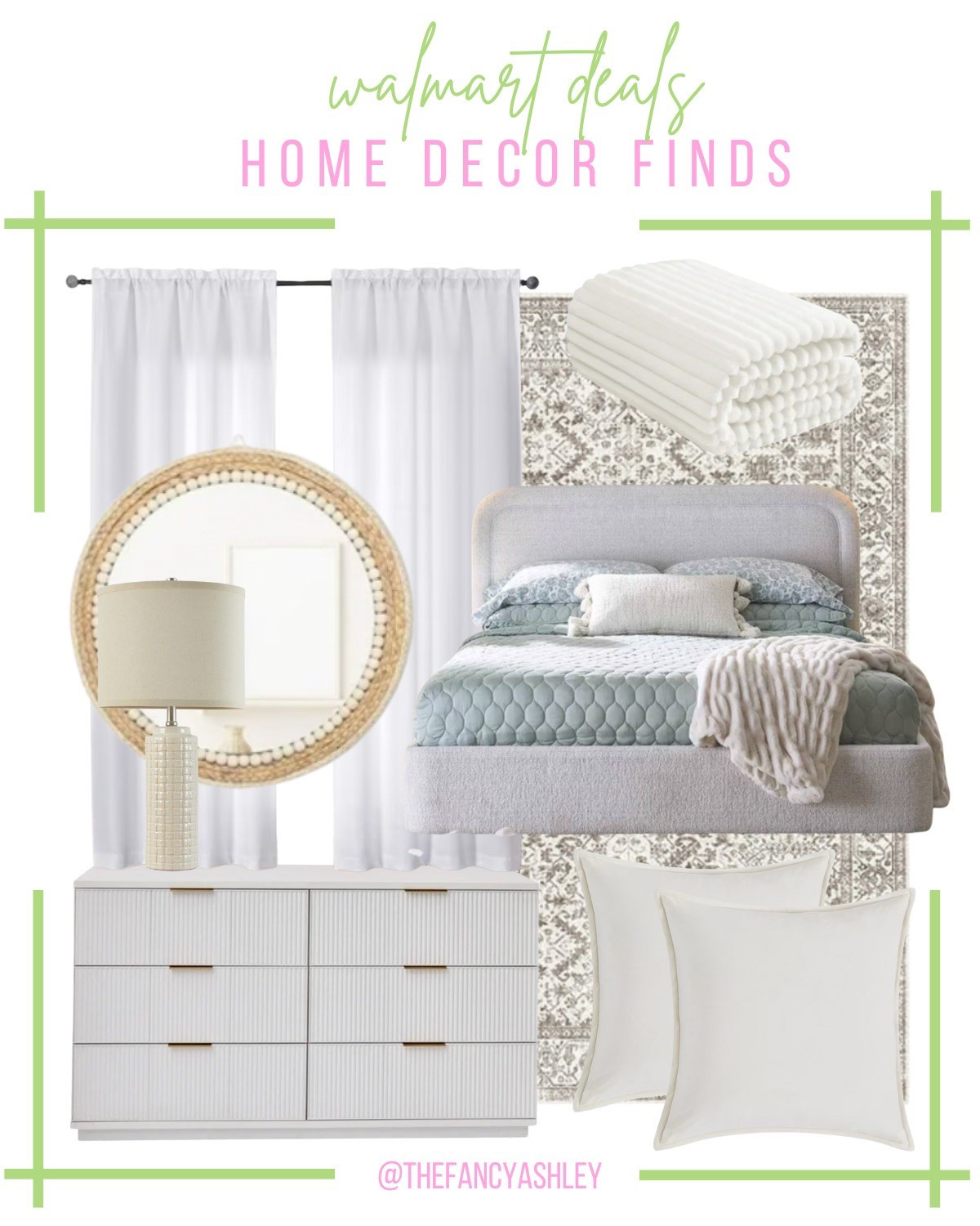 Walmart deals are still on through Sunday. Rounded up some cute home decor finds. Love this bed frame and dresser. Love the price point even more!! SO good!!

#LTKHome #LTKSaleAlert #LTKStyleTip
