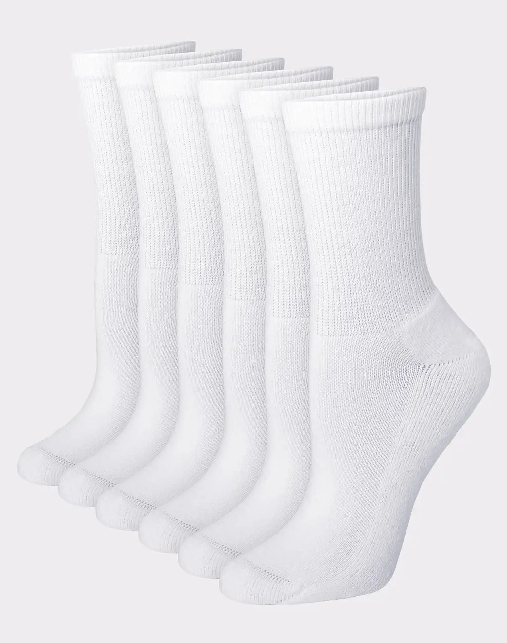 Hanes Ultimate™ Women's Crew Socks 6-Pack | Hanes.com