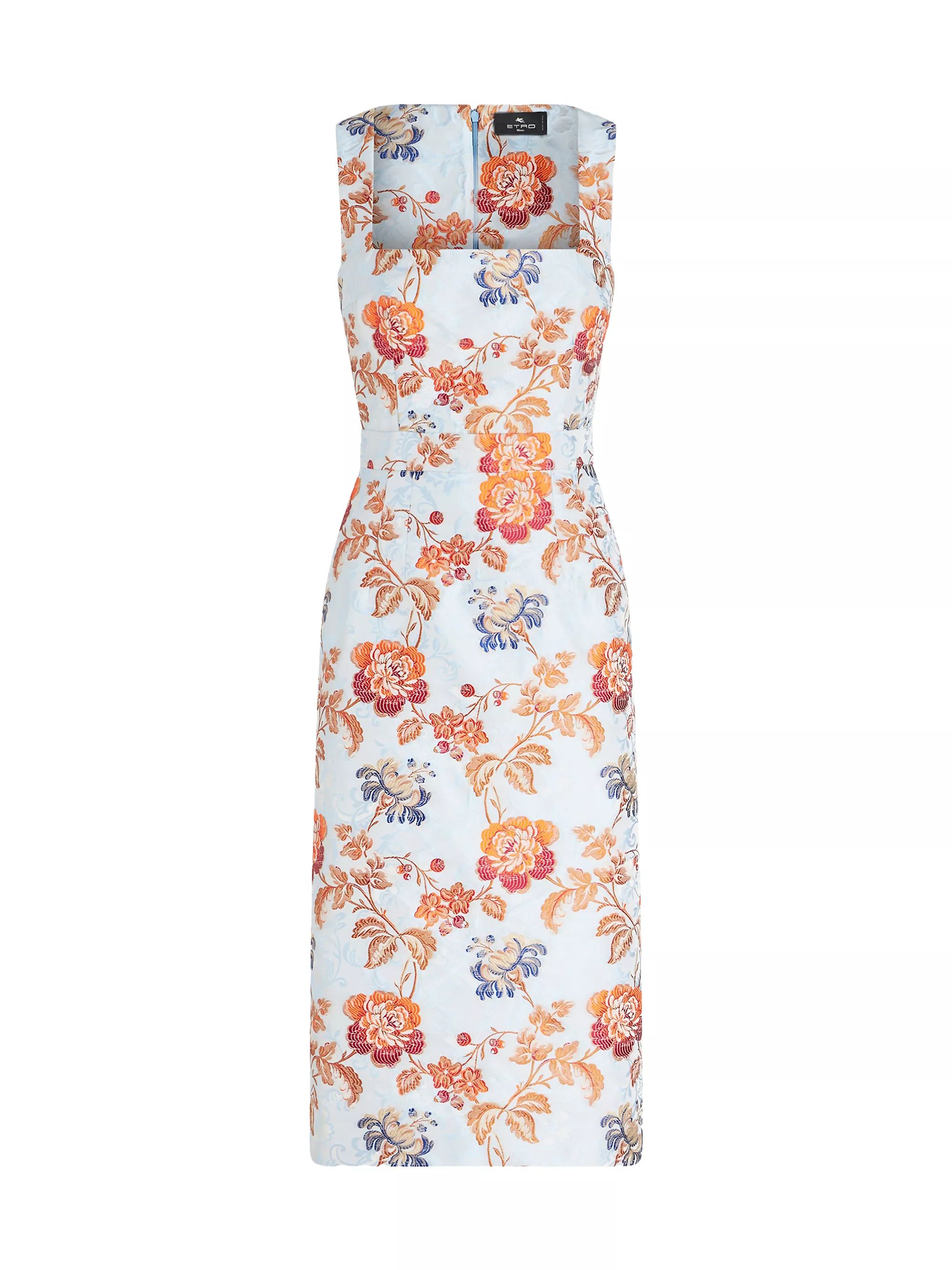 Floral Sleeveless Midi-Dress | Saks Fifth Avenue