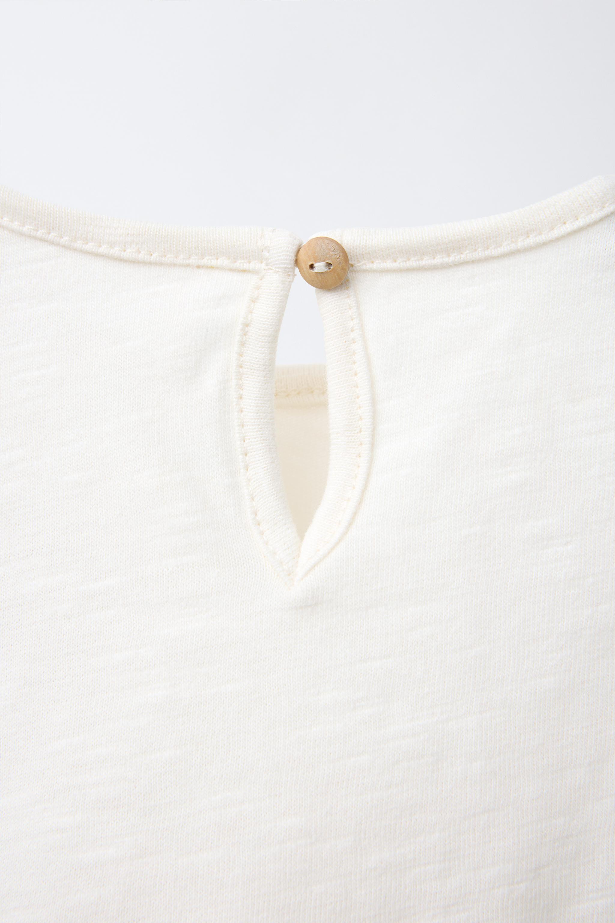 FLORAL APPLIQUÉ T-SHIRT | Zara UK