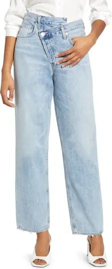 Crisscross Upsize High Waist Jeans | Nordstrom