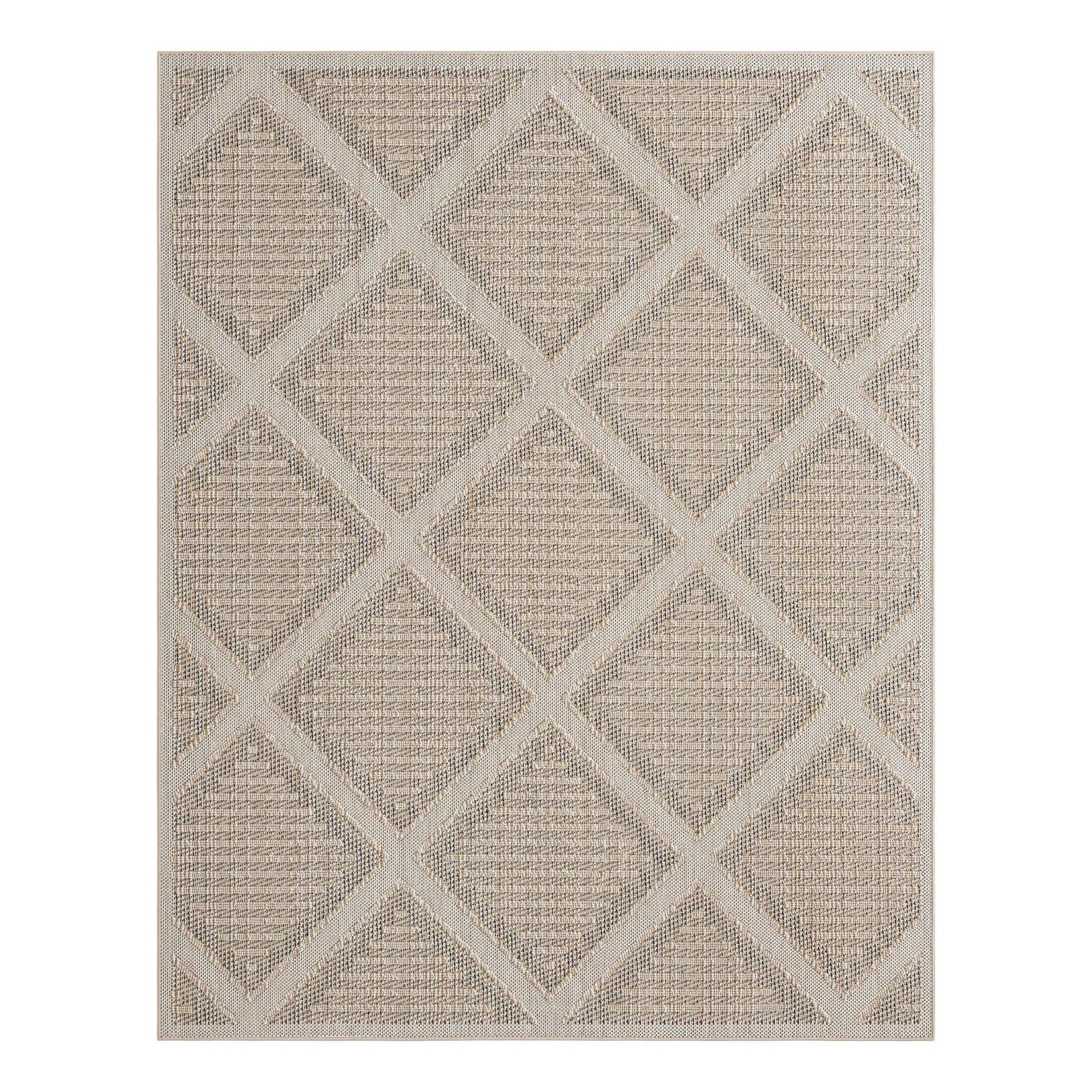 Performance Geometric Indoor / Outdoor Rug | Wayfair North America