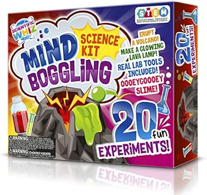 SCIENTIFIC WHIZ Science Set for Kids 20+ Science Experiments. Erupt a Volcano! & Make Lava Lamps ... | Amazon (US)