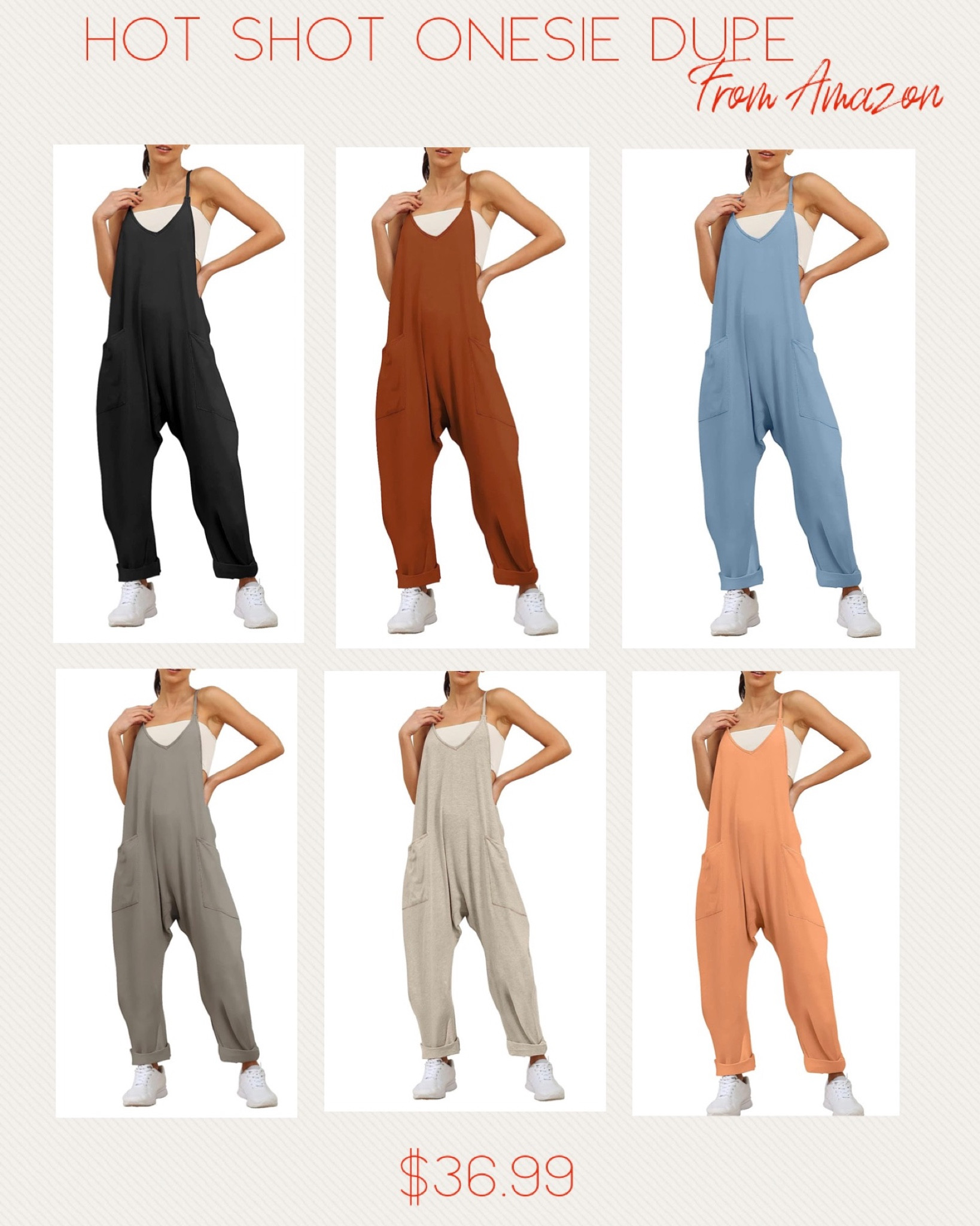 Free People Hot Shot Onesie Duoe from Amazon for almost half of the price, and they’re identical. 

#LTKunder50 #LTKSeasonal #LTKFind