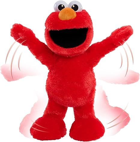 Sesame Street Elmo Slide Singing and Dancing 14-inch Plush, Pretend Play, Kids Toys for Ages 2 Up... | Amazon (US)