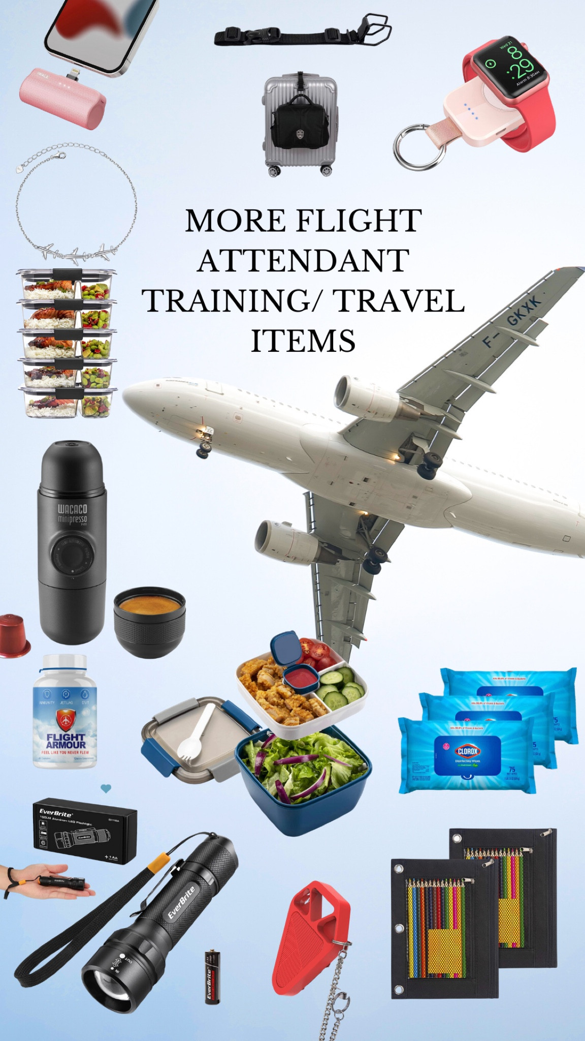 More flight attendant items for training and traveling 

#LTKunder100 #LTKtravel #LTKunder50