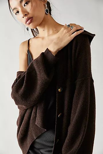 Swim Too Deep Cashmere Cardi | Free People (Global - UK&FR Excluded)