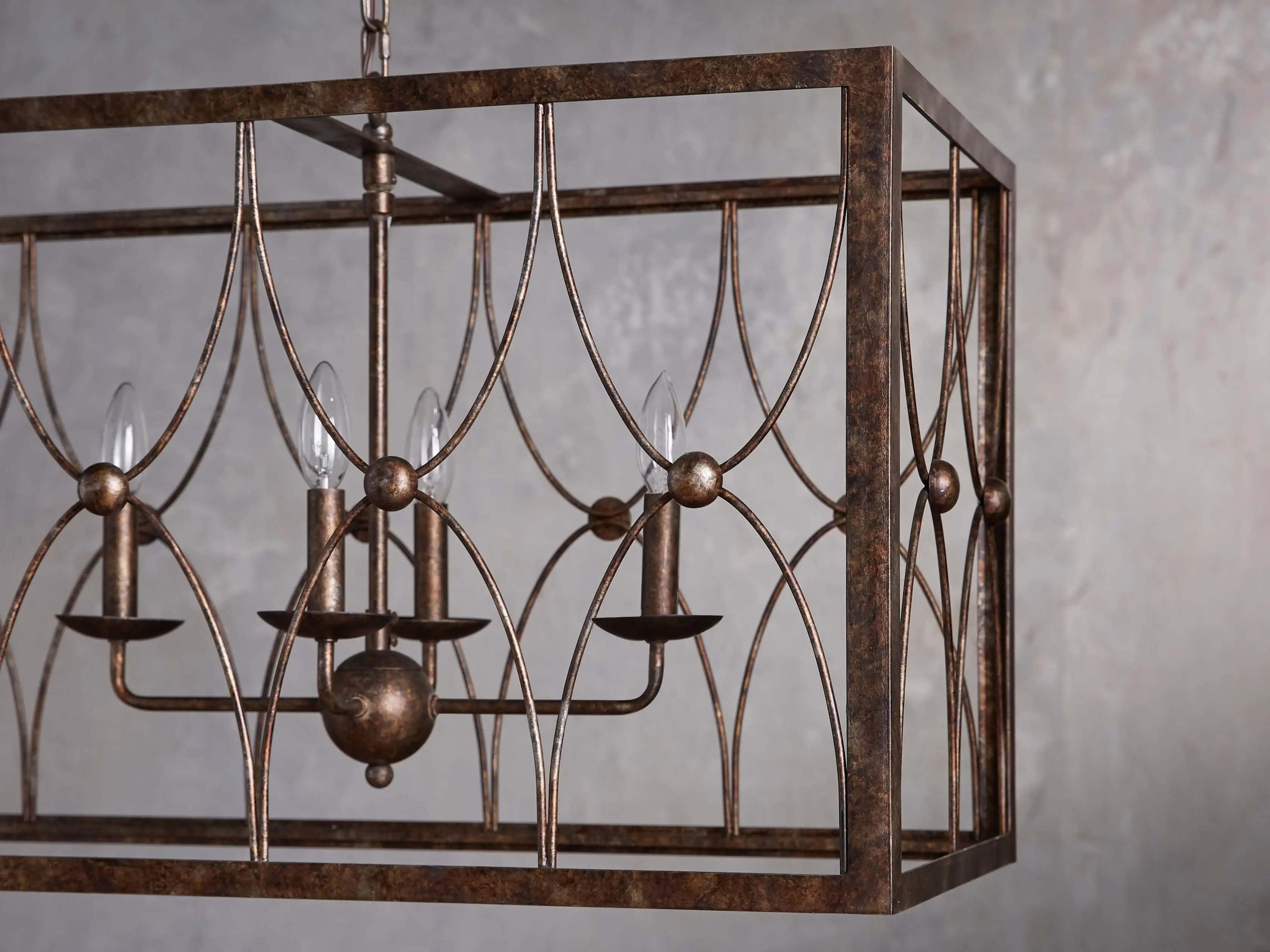 Sardinia Rectangle Chandelier | Arhaus