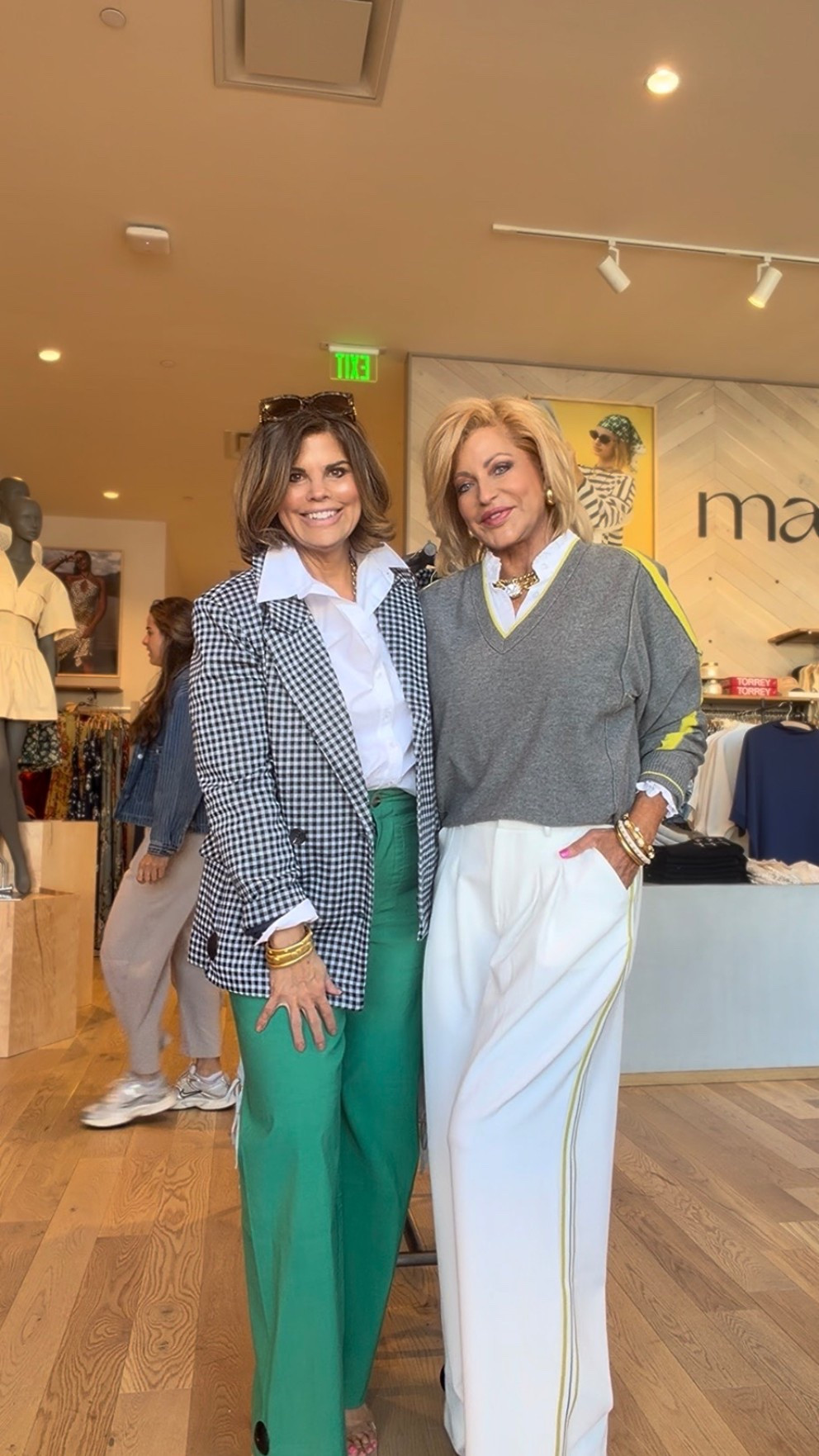 Fun day shopping with Jane 
Sizes I’m wearing 
Sweater/med
Track Pants/xs (run oversized)

#LTKgrwm #LTKOver40 #LTKootd