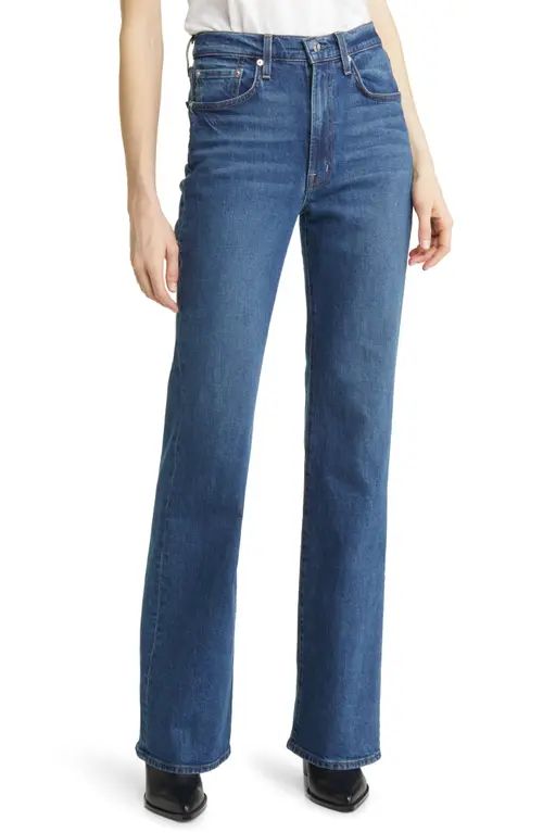 EDWIN Ryder High Waist Flare Jeans in Tangled at Nordstrom, Size 32 | Nordstrom