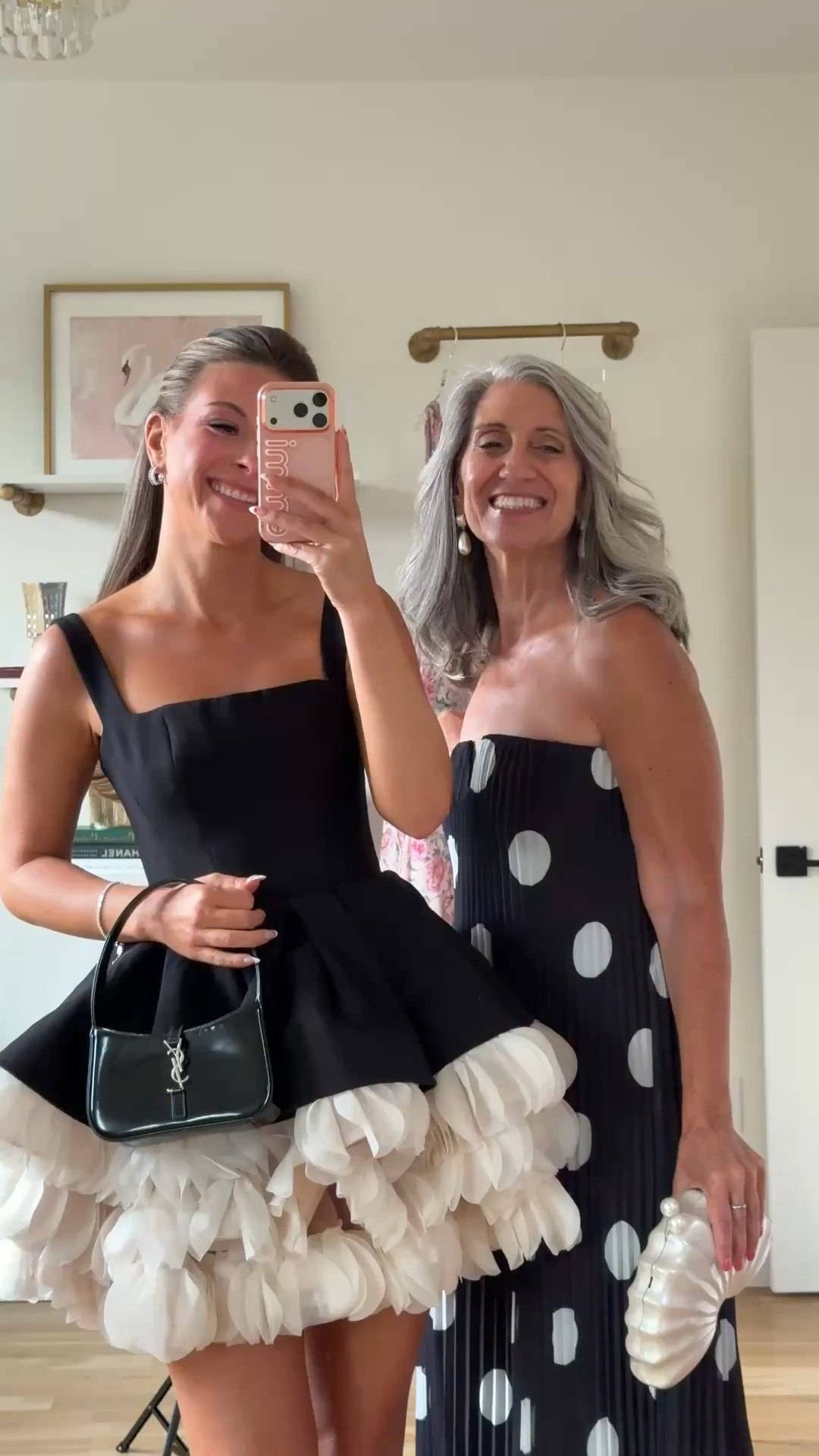mom & me black mini with a full skirt and a ruffled ivory hem, black and white strapless polka-dot pleated maxi summer wedding guest formal event dresses 💍


astr: emerson15
revolve: tulip

I’m 5’4” and normally wear a small/2

mom wears a medium/6

mom & me dresses, wedding guest dresses, mother of the bride, mother of the groom, wedding guest outfit ideas, black tie, summer wedding guest dresses, wedding guest dresses, cocktail dresses, semi-formal dresses, black tie wedding guest dresses, destination wedding guest dresses, garden party dresses, wedding guest outfit ideas

#LTKootd #LTKSeasonal #LTKWedding