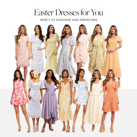 Dresses for Easter Sunday! 