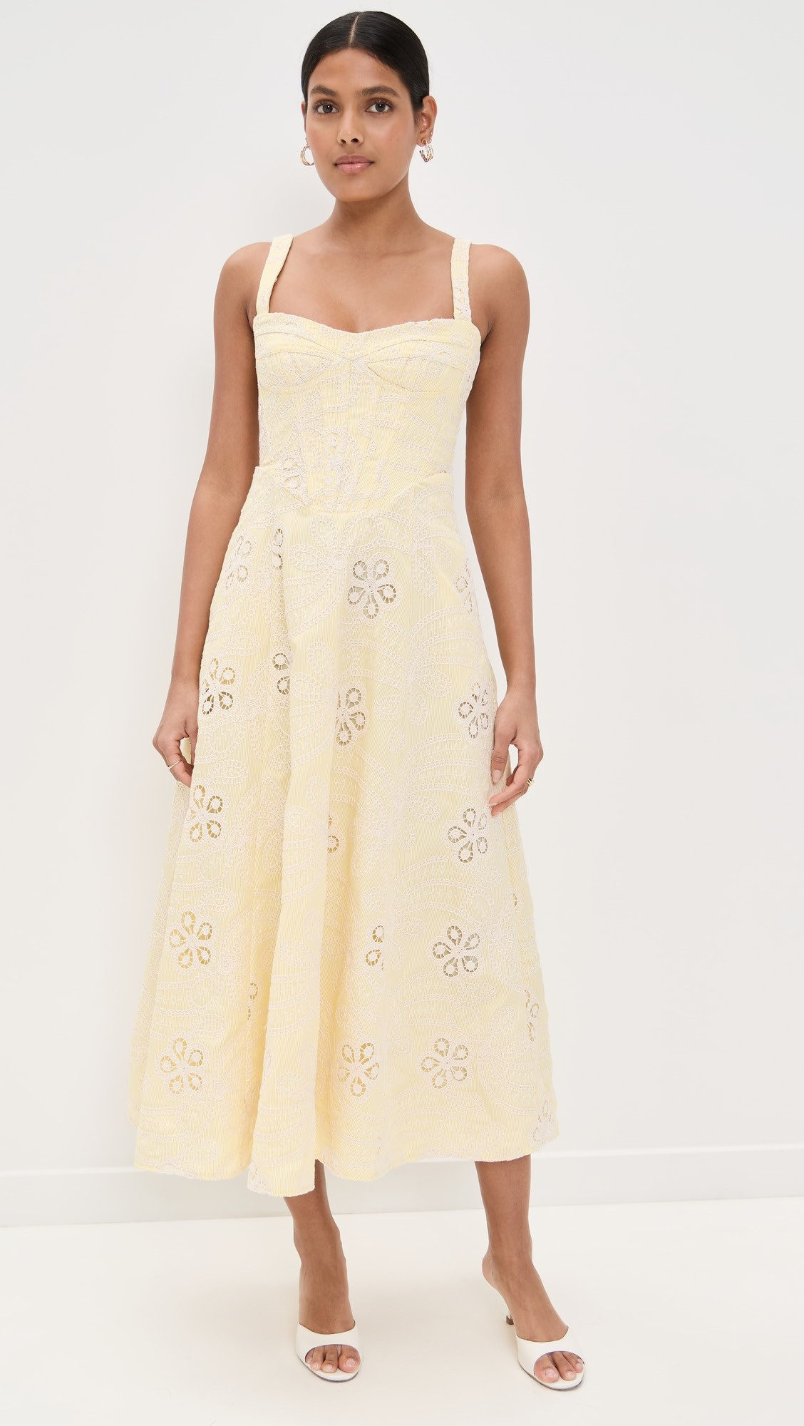 Lilah Corset Midi Dress | Shopbop