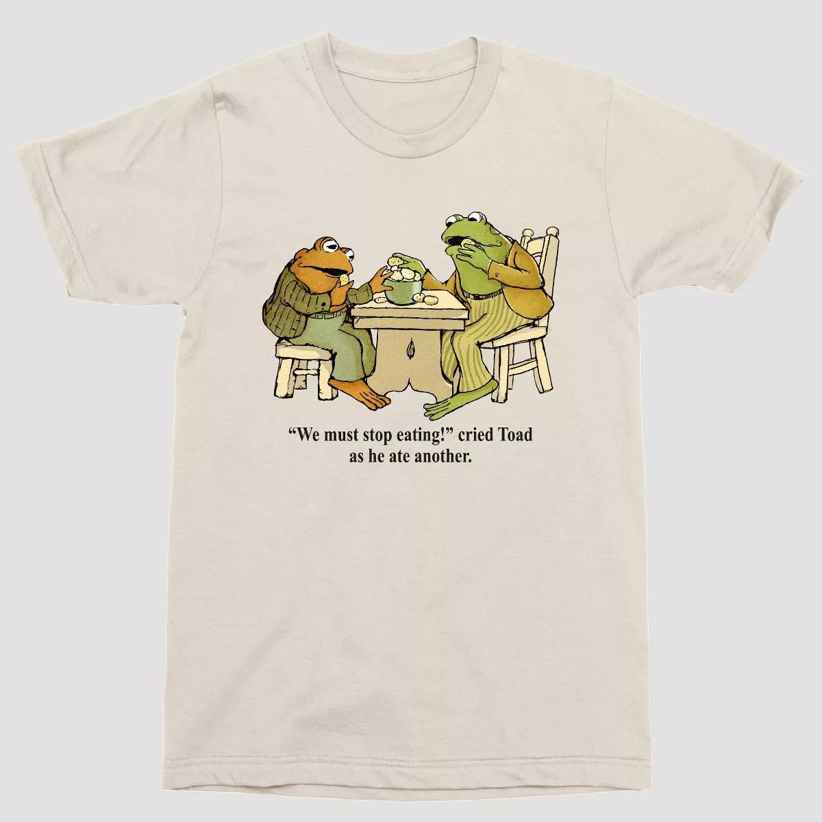 Men's Frog and Toad Short Sleeve Graphic T-Shirt - Tan | Target