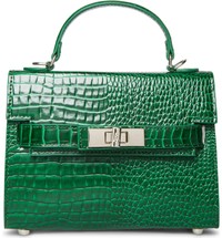 Click for more info about Dignify Croc Embossed Crossbody Bag
